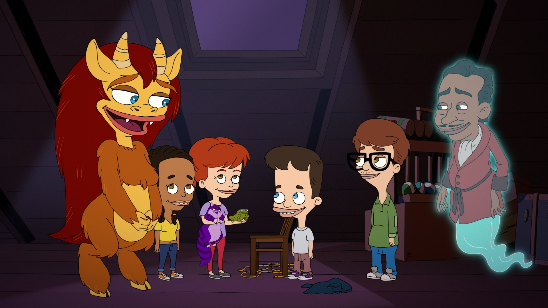 A scene of Big Mouth