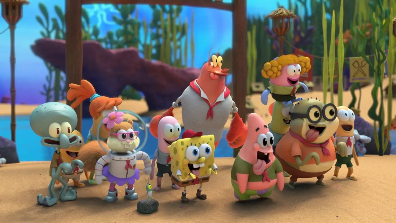 A scene from Kamp Koral: SpongeBob's Under Years